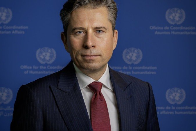   Tom Fletcher, chefe de ajuda humanitária da Organização das Nações Unidas (ONU)                              
    