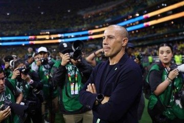 Cannavaro estreou como técnico em uma Copa do Mundo -  (crédito: Foto: Carl Recine / Getty Images)