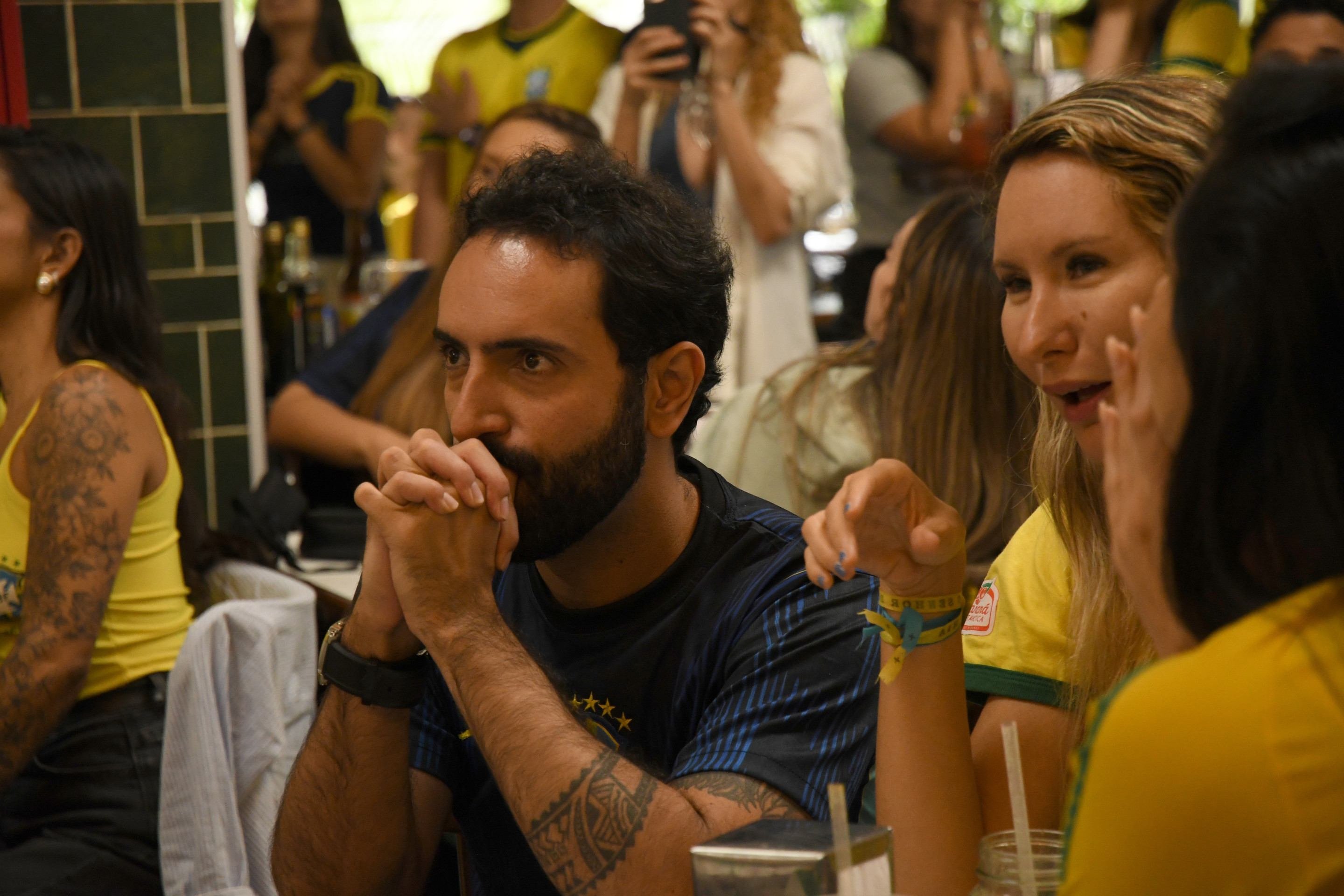 Tens&atilde;o no Bar Caju Lim&atilde;o, no Sudoeste