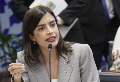 Tábata sentiu, na eleição de 2024, o que é ter a imagem adulterada somente para desgatá-la e humilhá-la -  (crédito: Marina Ramos/Agência Câmara) -Tábata sentiu, na eleição de 2024, o que é ter a imagem adulterada somente para desgatá-la e humilhá-la -  (crédito: Marina Ramos/Agência Câmara)