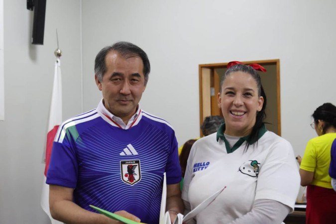 Embaixador do Japão no Brasil, Yasushi Noguchi, destacou o equilíbrio da partida, mas reconheceu a superioridade brasileira no resultado final. - (crédito: Davi Pereira/CB/DA Press) Embaixador do Japão no Brasil, Yasushi Noguchi, destacou o equilíbrio da partida, mas reconheceu a superioridade brasileira no resultado final. - (crédito: Davi Pereira/CB/DA Press)