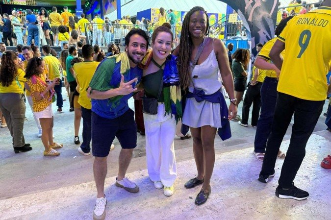 Wagner, Camila e Poliana ficaram aliviados com a vitória