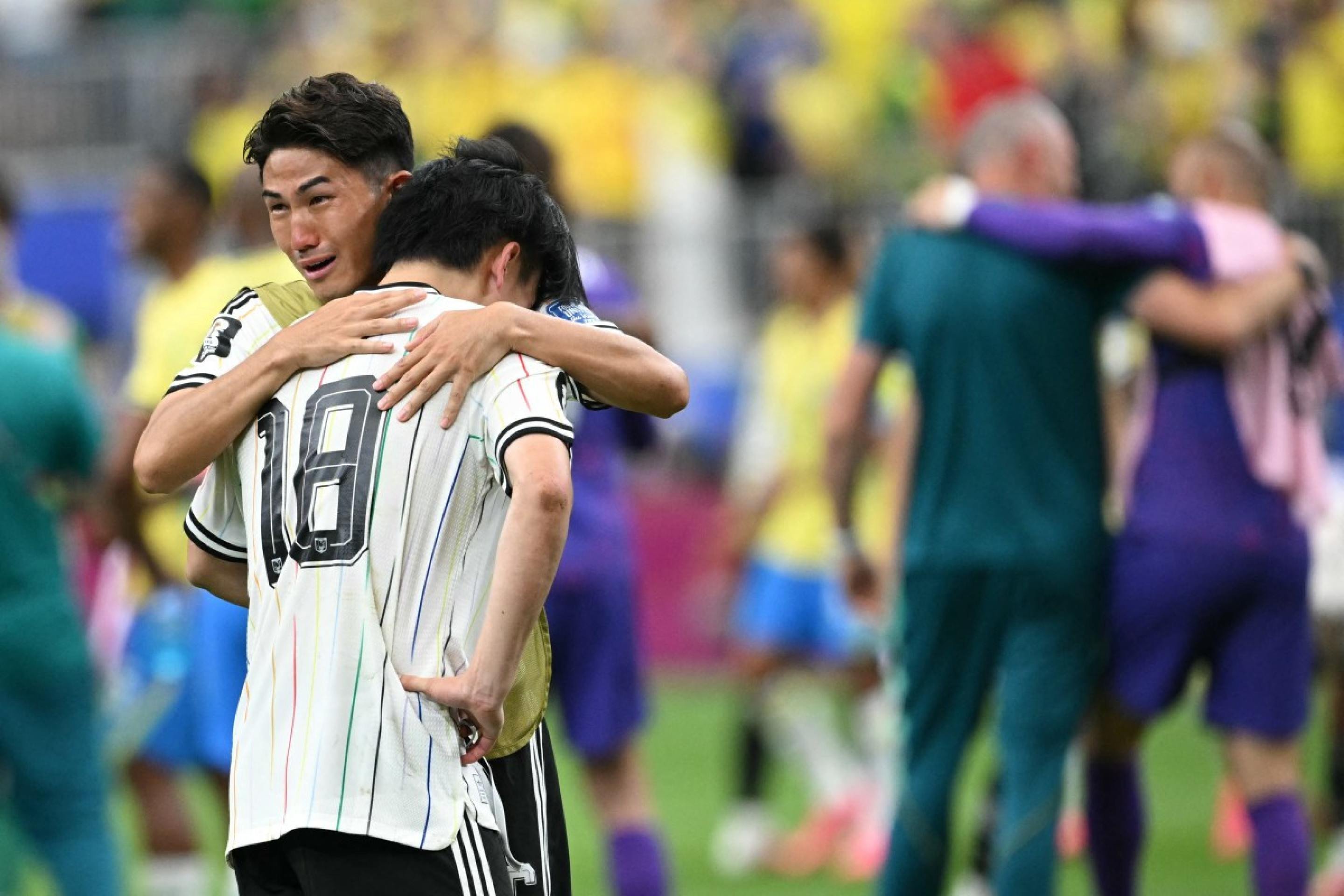 Jogo entre Brasil e Jap&atilde;o