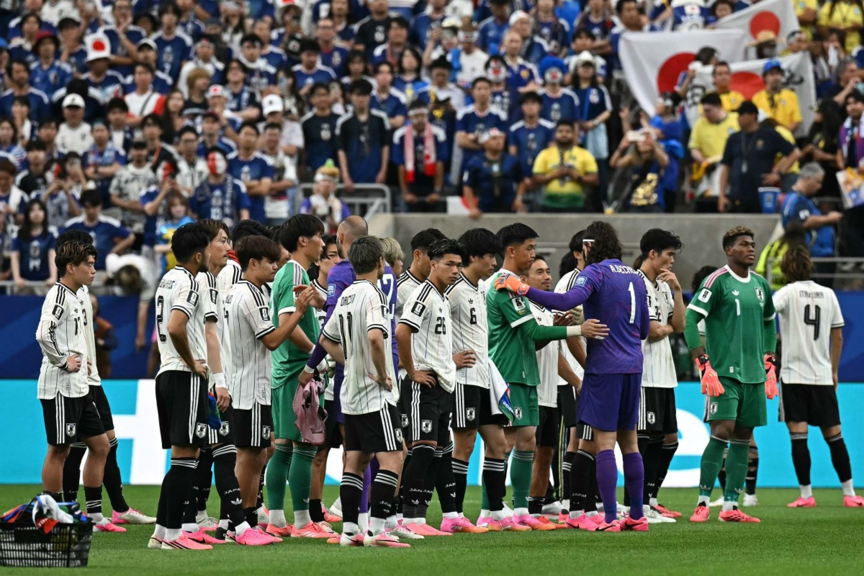 Jogo entre Brasil e Jap&atilde;o