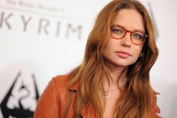 Daveigh Chase, a voz de Lilo, na estreia do filme em 2002  -  (crédito: Getty Images)