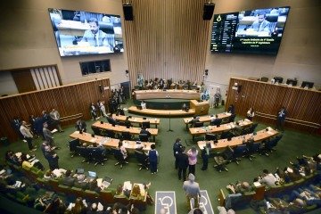 Cria&ccedil;&atilde;o de centros de apoio 24h a mulheres v&iacute;timas de viol&ecirc;ncia &eacute; aprovado na C&acirc;mara Legislativa
 -  (crédito: Minervino J&uacute;nior/CB/D.A.Press)