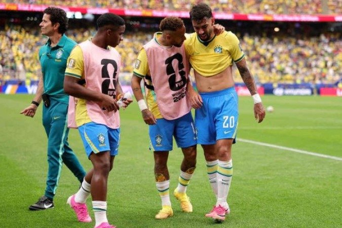 Paquetá não deve mais jogar na Copa do Mundo  -  (crédito: Foto: Alex Slitz/Getty Images)