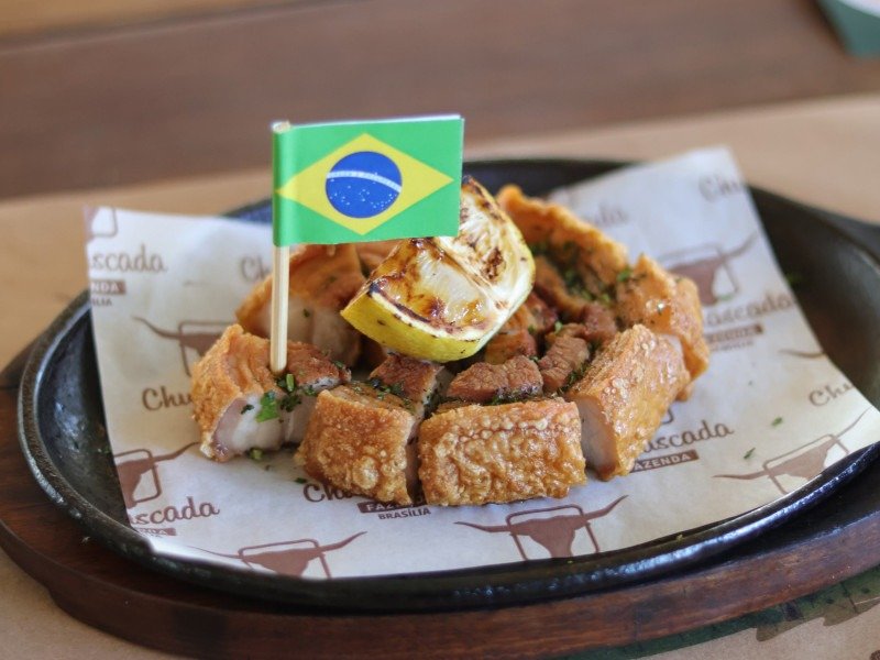 Panceta com limão da Fazenda Churrascada  -  (crédito:  Davi Pereira/CB/D.A Press)