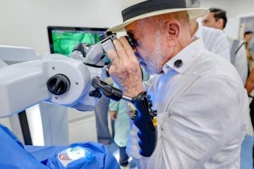 Petista comemorou tecnologia utilizada pelo SUS: 'Permitirá que pacientes em situação de vulnerabilidade tenham acesso a um atendimento de qualidade' -  (crédito:  Ricardo Stuckert / PR)