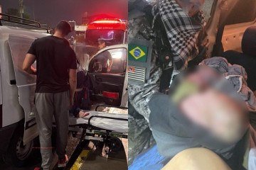 Casal argentino seguia ao Paraguai, mas bebê nasce em ponte no Brasil - (crédito: Receita Federal/PR/SC) Casal argentino seguia ao Paraguai, mas bebê nasce em ponte no Brasil - (crédito: Receita Federal/PR/SC)
