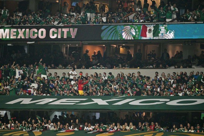 Na terça-feira à noite, o México venceu sua primeira partida eliminatória em Copas do Mundo em 40 anos - (crédito: YURI CORTEZ / AFP) Na terça-feira à noite, o México venceu sua primeira partida eliminatória em Copas do Mundo em 40 anos - (crédito: YURI CORTEZ / AFP)