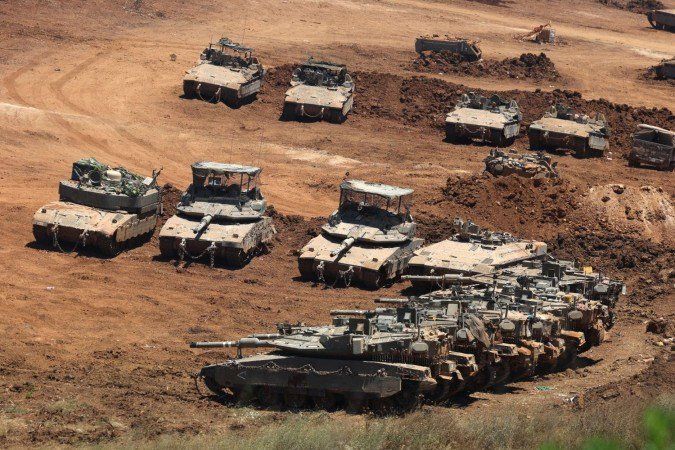 Exército israelense permanecerá indefinidamente no Líbano, Síria e Gaza - (crédito: AFP) Exército israelense permanecerá indefinidamente no Líbano, Síria e Gaza - (crédito: AFP)