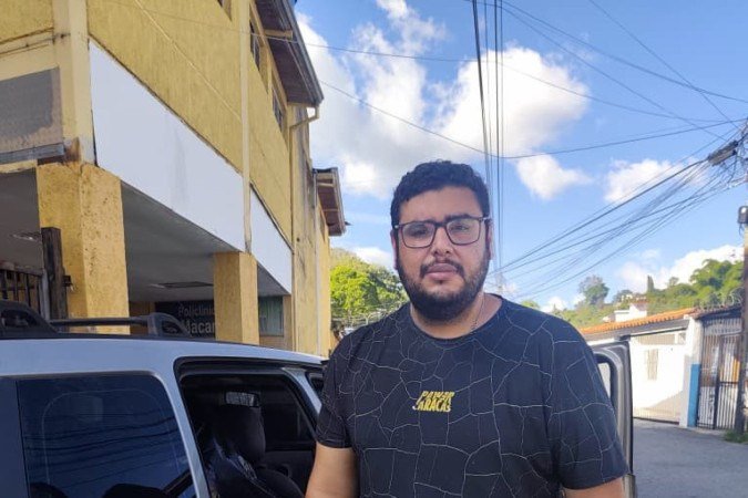 Freddy Cimino, 32 anos, advogado, morador de Los Teques (estado de Miranda) e voluntário em La Guaira