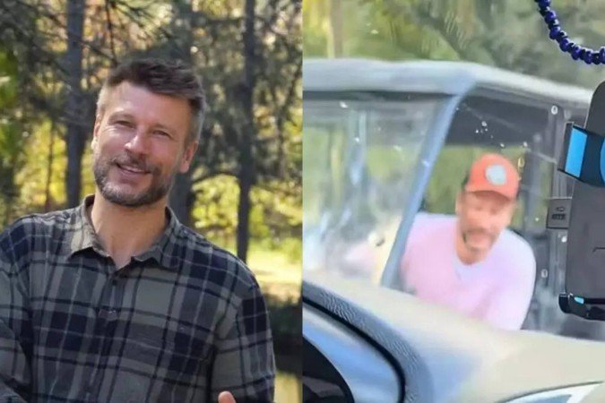 Rodrigo Hilbert ajuda mulher com carro atolado e vídeo viraliza - (crédito: Reprodução/Instagram/TikTok) Rodrigo Hilbert ajuda mulher com carro atolado e vídeo viraliza - (crédito: Reprodução/Instagram/TikTok)