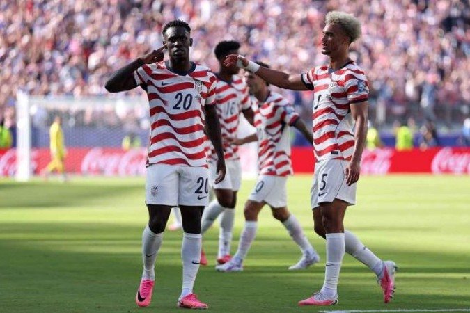 Balogun marcou o primeiro gol da classificação estadunidense - (crédito: Foto: Jamie Squire/Getty Images) Balogun marcou o primeiro gol da classificação estadunidense - (crédito: Foto: Jamie Squire/Getty Images)