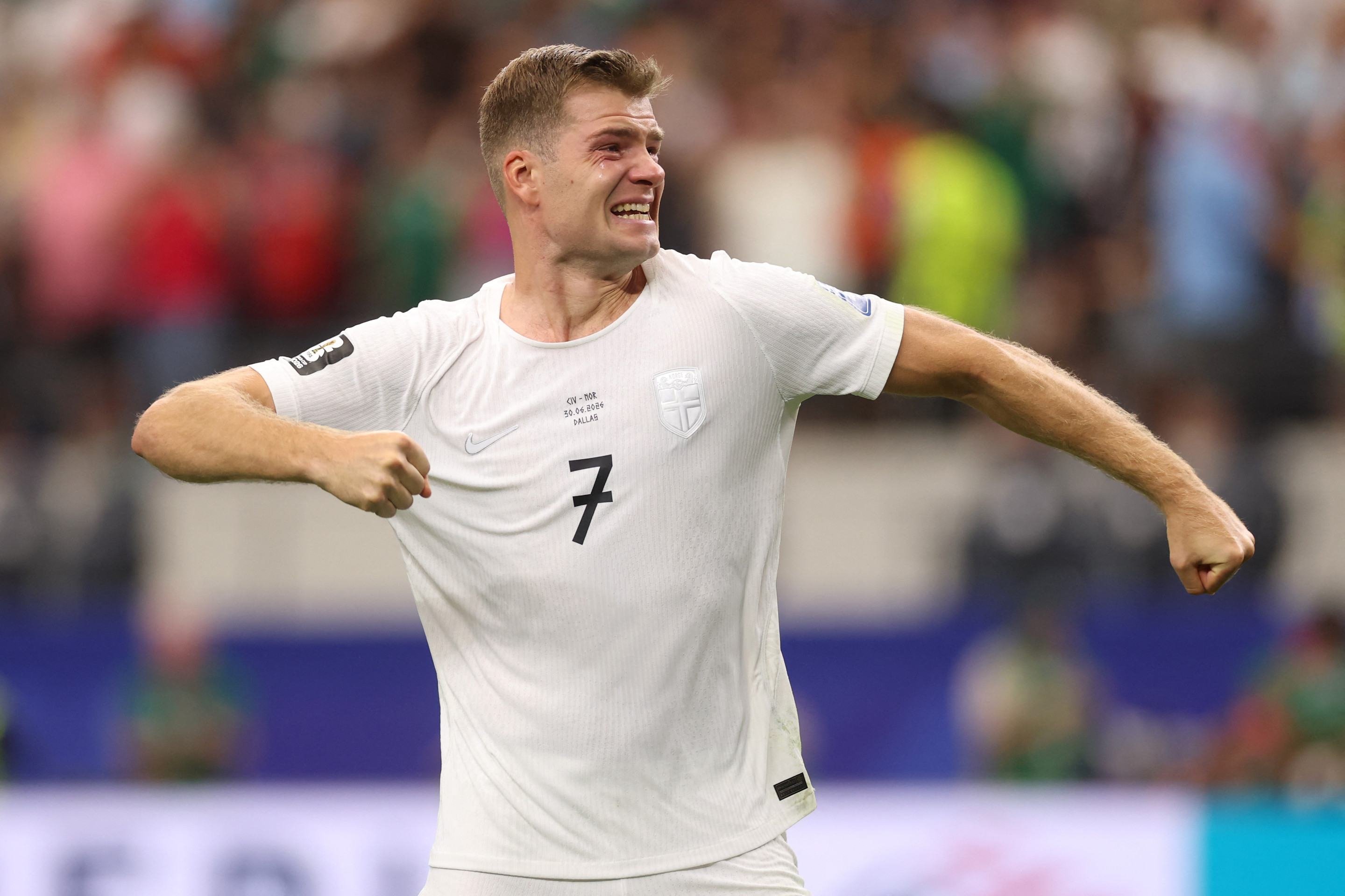 Alexander Sorloth, filho de Goran Sorloth 