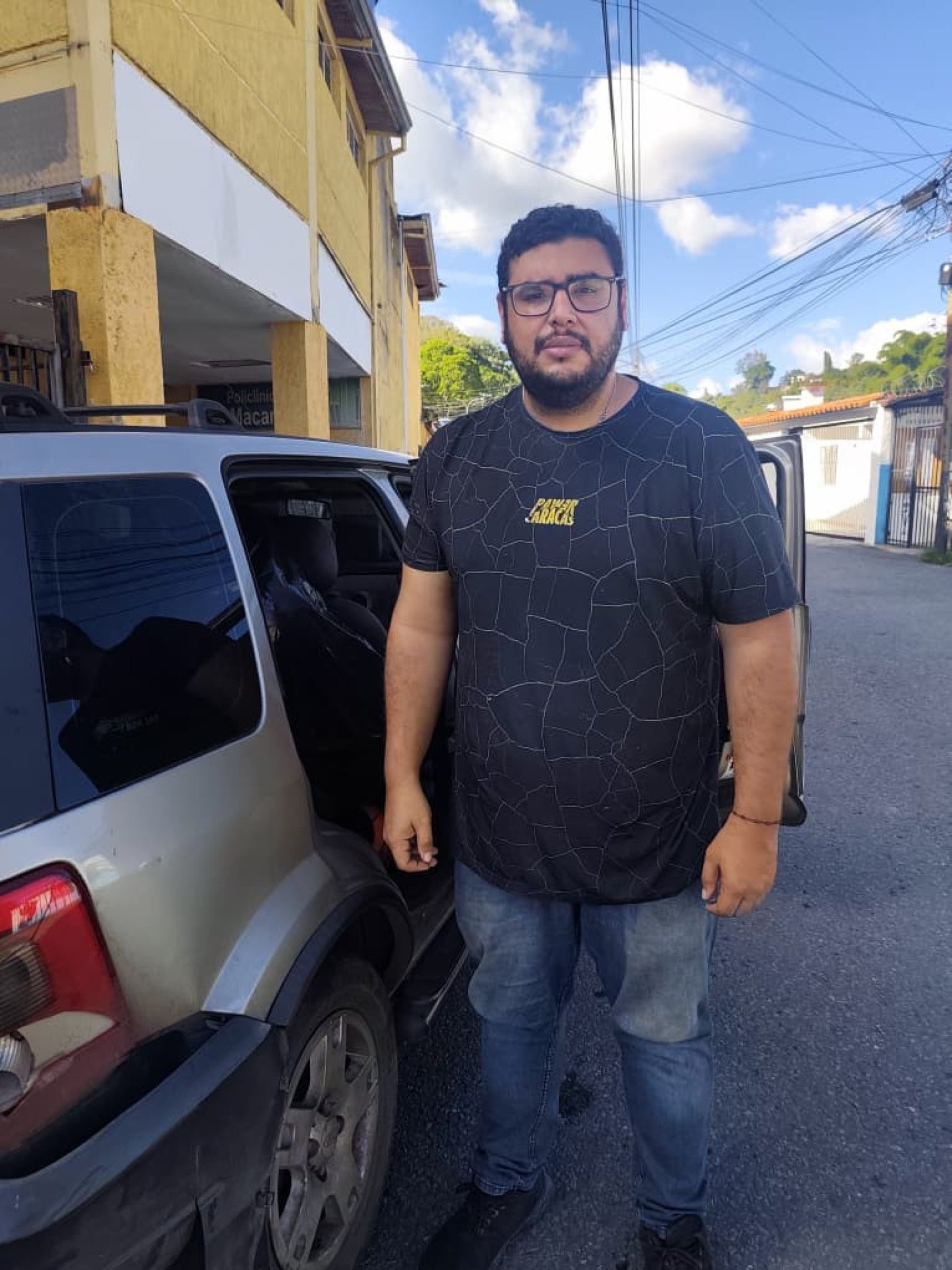 Freddy Cimino, 32 anos, advogado, morador de Los Teques (estado de Miranda) e volunt&aacute;rio em La Guaira