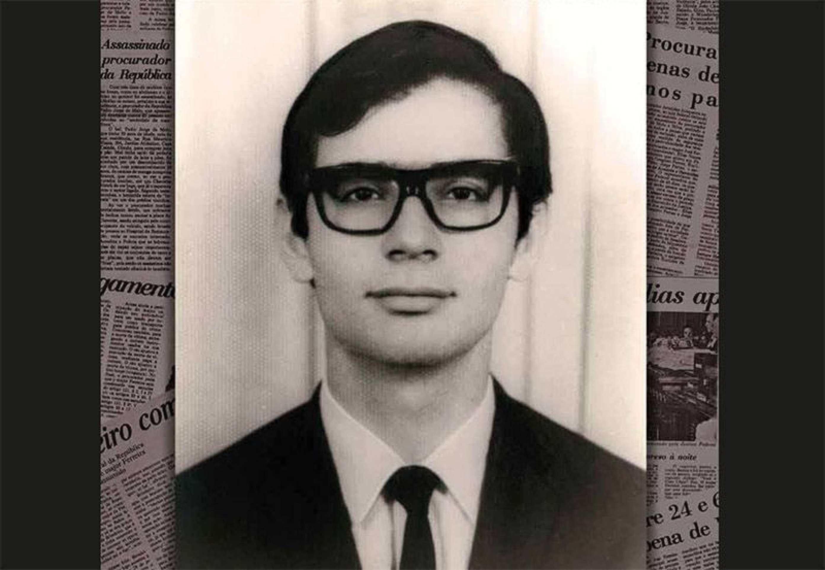 Procurador da Rep&uacute;blica Pedro Jorge de Melo e Silva, assassinado em 1982, por denunciar o "Esc&acirc;ndalo da Mandioca"