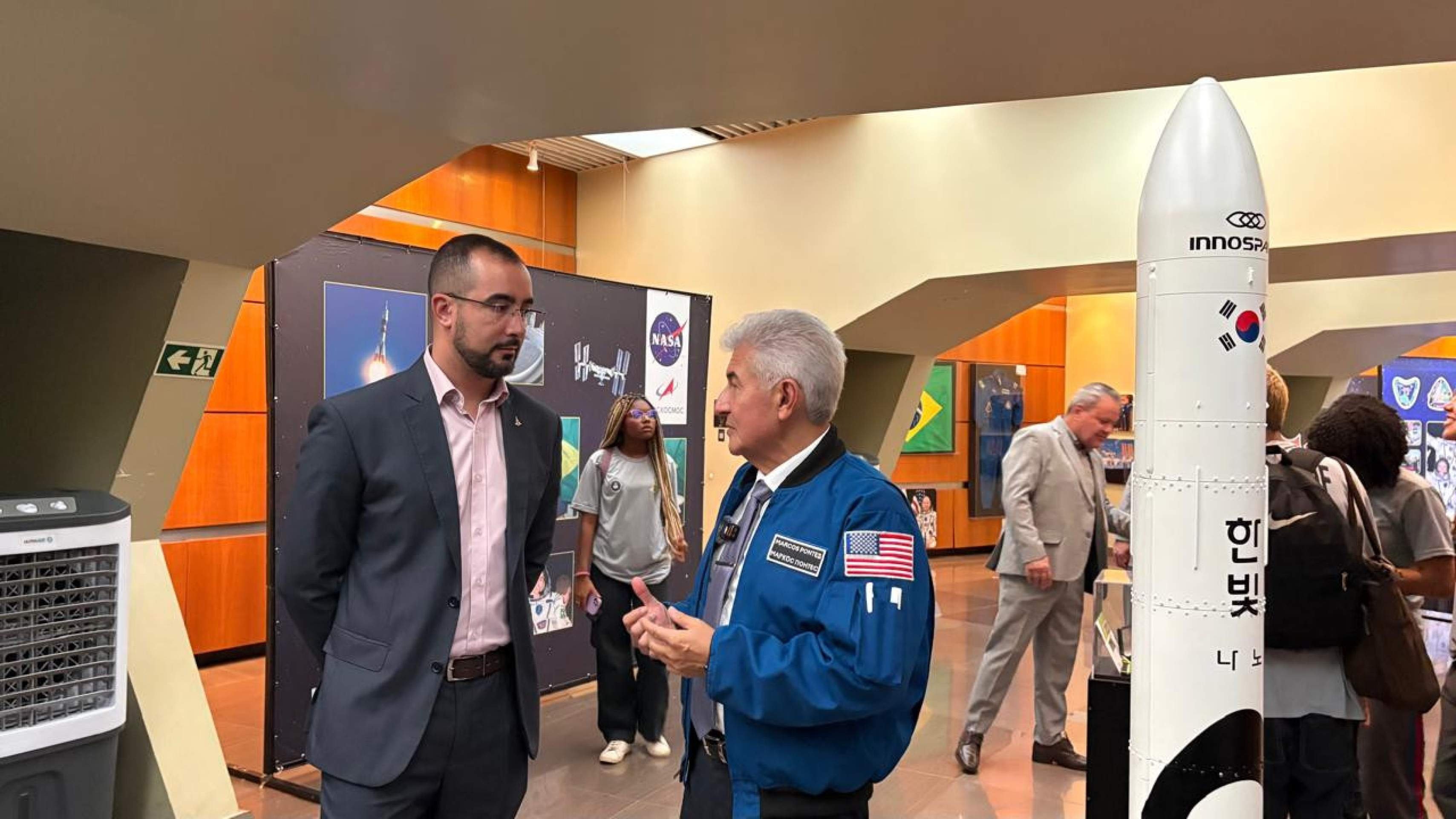 Exposição no Planetário de Brasília revisita exploração espacial brasileira