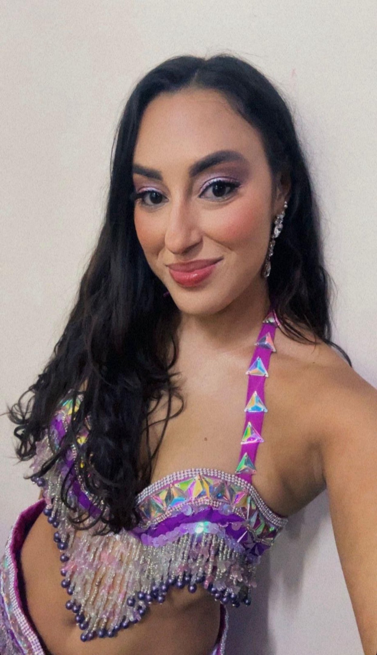 B&aacute;rbara Gonz&aacute;les, 30 anos, encontrou na  dan&ccedil;a do ventre um lugar de acolhimento 