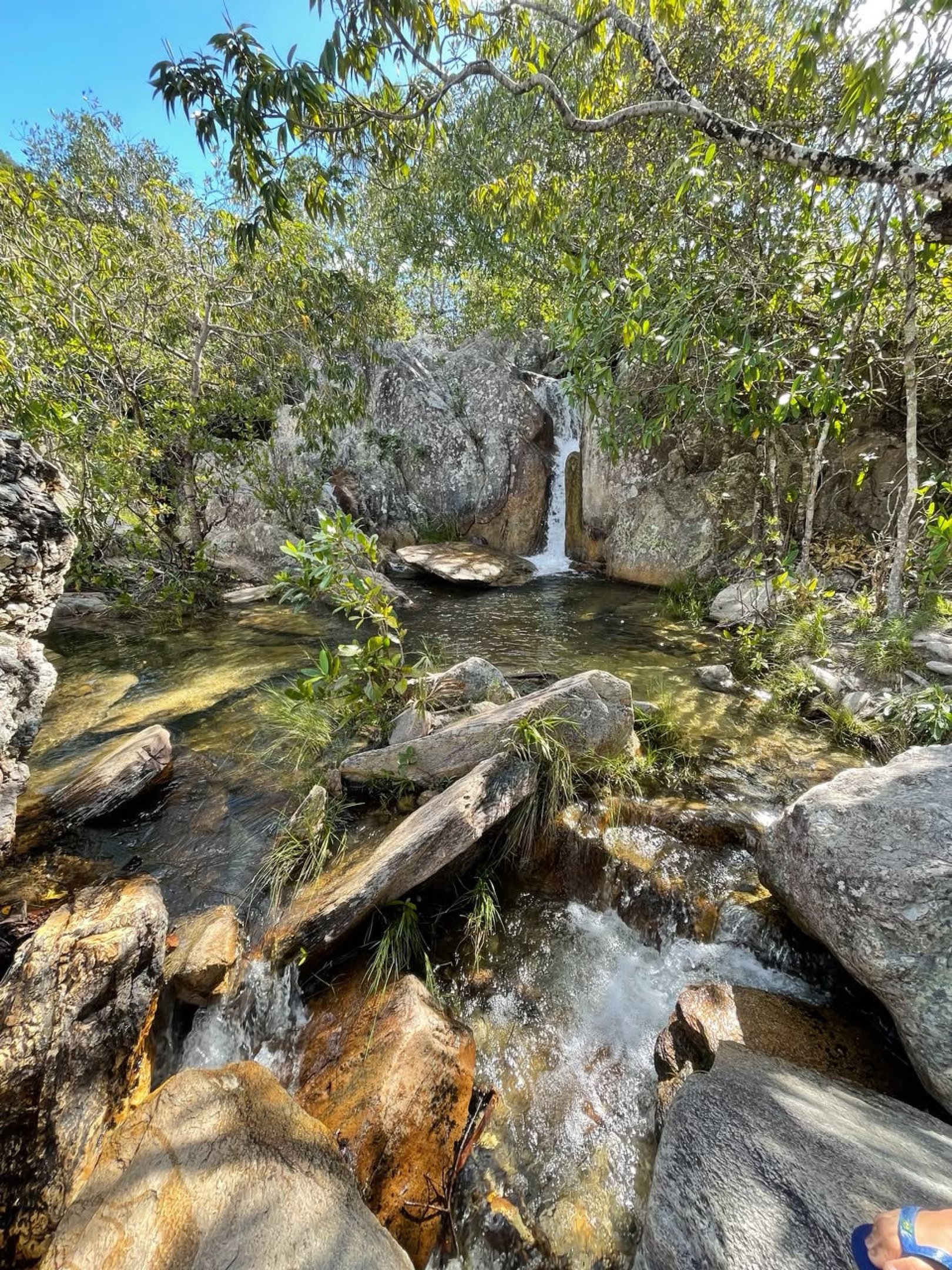 Parque Natural Municipal Lava-P&eacute;s, em Cavalcante (GO), na Chapada dos Veadeiros
