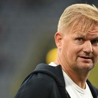 Alf-Inge Haaland atuava como lateral-direito e comandou jogada de triunfo viking contra o Brasil  -  (crédito: Ina Fassbender/AFP)