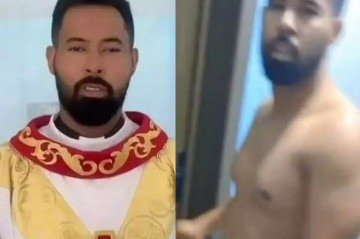 Padre flagrado com noiva de fiel entra na Justiça e move processo contra Globo, Record e SBT - (crédito: Observatorio dos Famosos) Padre flagrado com noiva de fiel entra na Justiça e move processo contra Globo, Record e SBT - (crédito: Observatorio dos Famosos)