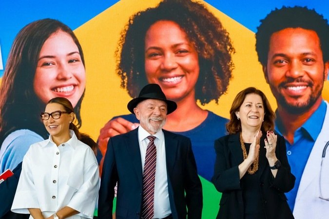 Lula participou de cerimônia para entregas simultâneas em sete estados, na véspera do início do defeso eleitoral - (crédito: Ricardo Stuckert/PR) Lula participou de cerimônia para entregas simultâneas em sete estados, na véspera do início do defeso eleitoral - (crédito: Ricardo Stuckert/PR)