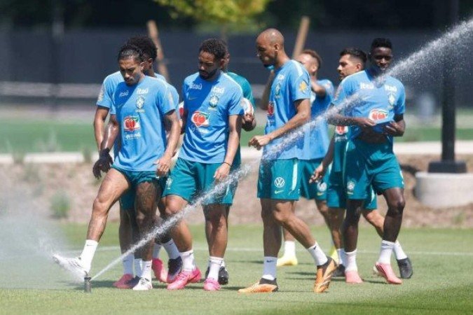 Calor extremo vem atingindo região de Nova Jersey, palco de Brasil x Noruega - (crédito: Foto: Rafael Ribeiro / CBF, Nelson Terme / CBF) Calor extremo vem atingindo região de Nova Jersey, palco de Brasil x Noruega - (crédito: Foto: Rafael Ribeiro / CBF, Nelson Terme / CBF)