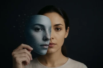 O recurso procura vídeos que reproduzam a aparência da pessoa cadastrada, inclusive aqueles criados ou alterados por IA - (crédito: Imagem gerada por IA) O recurso procura vídeos que reproduzam a aparência da pessoa cadastrada, inclusive aqueles criados ou alterados por IA - (crédito: Imagem gerada por IA)