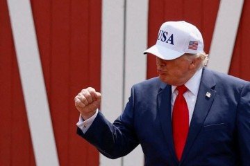 A Suprema Corte americana decidiu pela inconstitucionalidade das tarifas de importação criadas pelo presidente Donald Trump em 2025 -  (crédito: AFP)