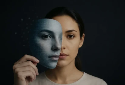 O recurso procura vídeos que reproduzam a aparência da pessoa cadastrada, inclusive aqueles criados ou alterados por IA -  (crédito: Imagem gerada por IA) -O recurso procura vídeos que reproduzam a aparência da pessoa cadastrada, inclusive aqueles criados ou alterados por IA -  (crédito: Imagem gerada por IA)