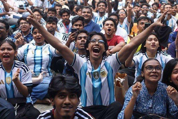 Marrocos é um exemplo de um país mais jovem que tenta alcançar as potências estabelecidas do futebol. - (crédito: Getty Images) Marrocos é um exemplo de um país mais jovem que tenta alcançar as potências estabelecidas do futebol. - (crédito: Getty Images)