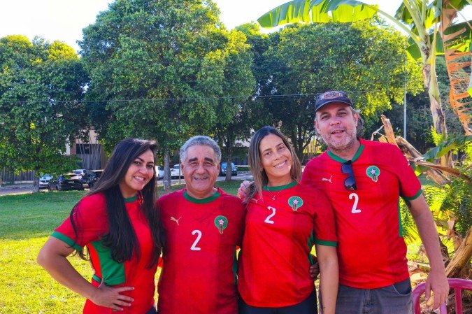 Amigos brasilienses se reúnem para assistir classificação de Marrocos