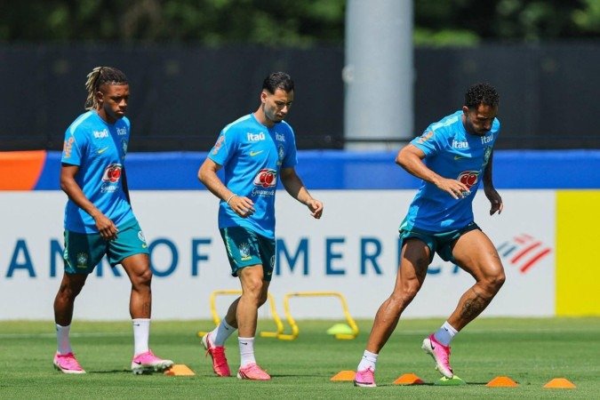 Escalação do Brasil contra Noruega: as opções de Ancelloti com Martinelli ou Danilo Santos - (crédito: Getty Images) Escalação do Brasil contra Noruega: as opções de Ancelloti com Martinelli ou Danilo Santos - (crédito: Getty Images)