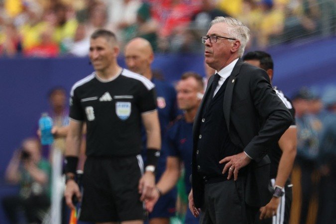 Ancelotti acredita em um novo ciclo promissor pós-Copa do Mundo - (crédito: Odd ANDERSEN / AFP) ) Ancelotti acredita em um novo ciclo promissor pós-Copa do Mundo - (crédito: Odd ANDERSEN / AFP) )