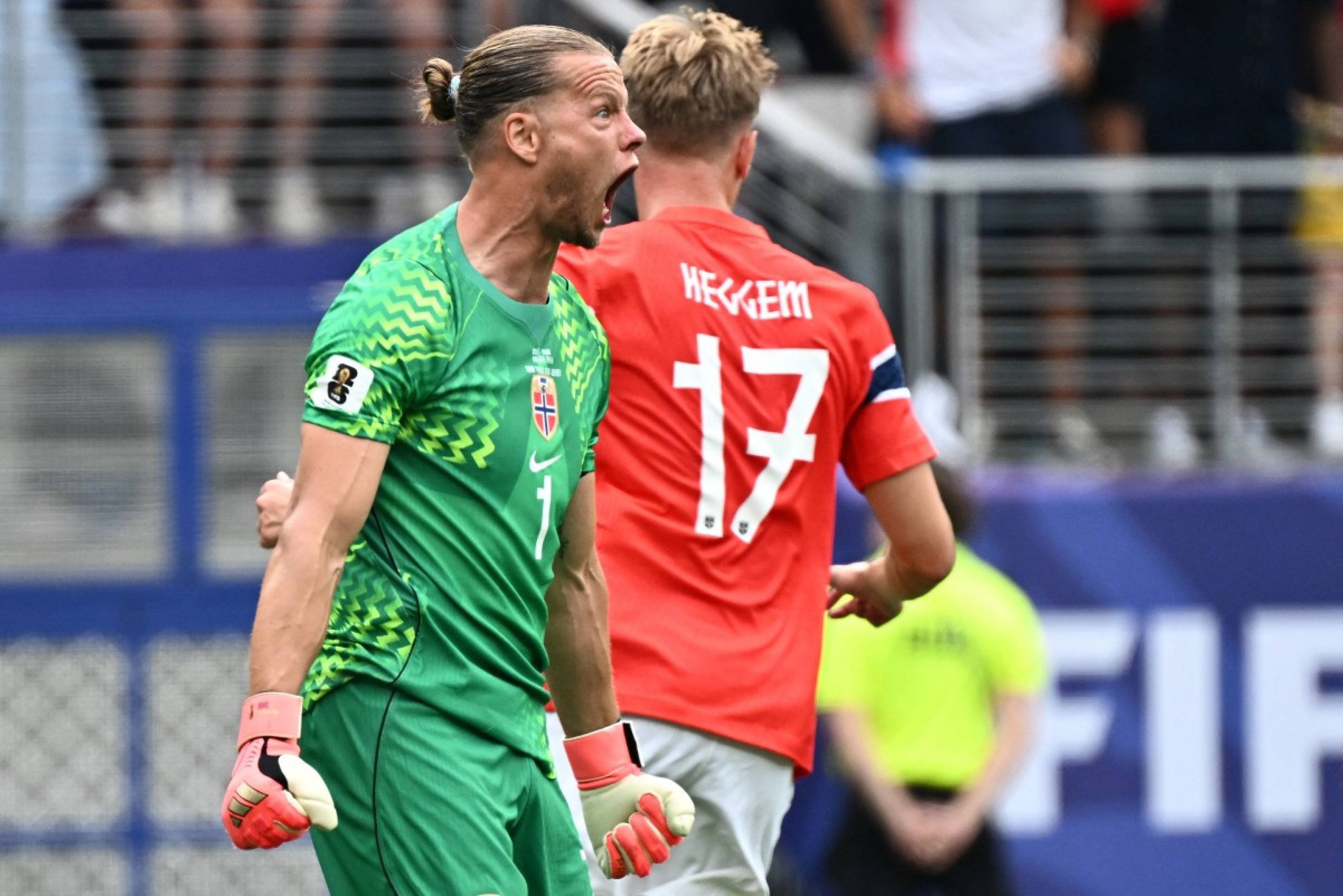 Jogo entre Brasil e Noruega