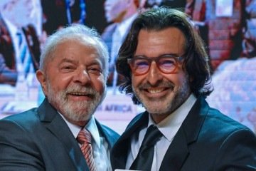 Lula e o fotógrafo Ricardo Stuckert: parceria de 23 anos -  (crédito: Divulgação)