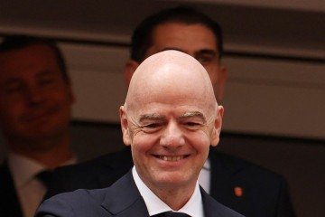 A crise começou com a revelação, no fim de julho, de seu controverso projeto, posteriormente abandonado, de abrir a Fifa para investidores privados. - (crédito: Harry How/AFP) A crise começou com a revelação, no fim de julho, de seu controverso projeto, posteriormente abandonado, de abrir a Fifa para investidores privados. - (crédito: Harry How/AFP)