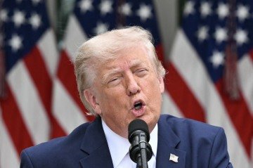 A avaliação ganhou força após o departamento de Estado de Donald Trump restringir o visto da embaixadora do Brasil em Washington - (crédito: AFP) A avaliação ganhou força após o departamento de Estado de Donald Trump restringir o visto da embaixadora do Brasil em Washington - (crédito: AFP)