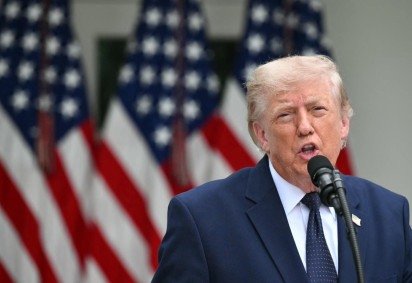 Trump disse ainda não acreditar que um conflito generalizado com o Irã -  (crédito: Mandel Ngan/AFP) -Trump disse ainda não acreditar que um conflito generalizado com o Irã -  (crédito: Mandel Ngan/AFP)