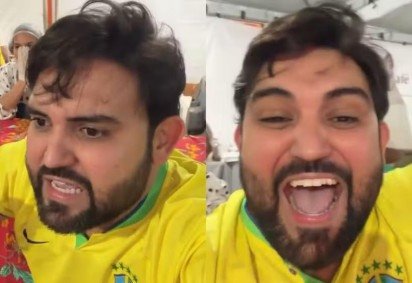 Padre de Monte Carmelo comemora placar Brasil e Noruega ao acertar palpite no bolão -  (crédito: Foto: Redes sociais/Reprodução)