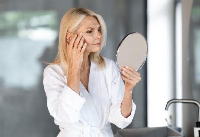 Excesso de produtos na rotina de skincare no inverno pode ter o efeito contrário ao desejado (Imagem: Prostock-studio | Shutterstock) -  (crédito: EdiCase) -Excesso de produtos na rotina de skincare no inverno pode ter o efeito contrário ao desejado (Imagem: Prostock-studio | Shutterstock) -  (crédito: EdiCase)