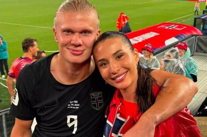 Quem é Isabel Haugseng Johansen? Conheça a esposa de Erling Haaland - (crédito: Reprodução/Instagram) Quem é Isabel Haugseng Johansen? Conheça a esposa de Erling Haaland - (crédito: Reprodução/Instagram)