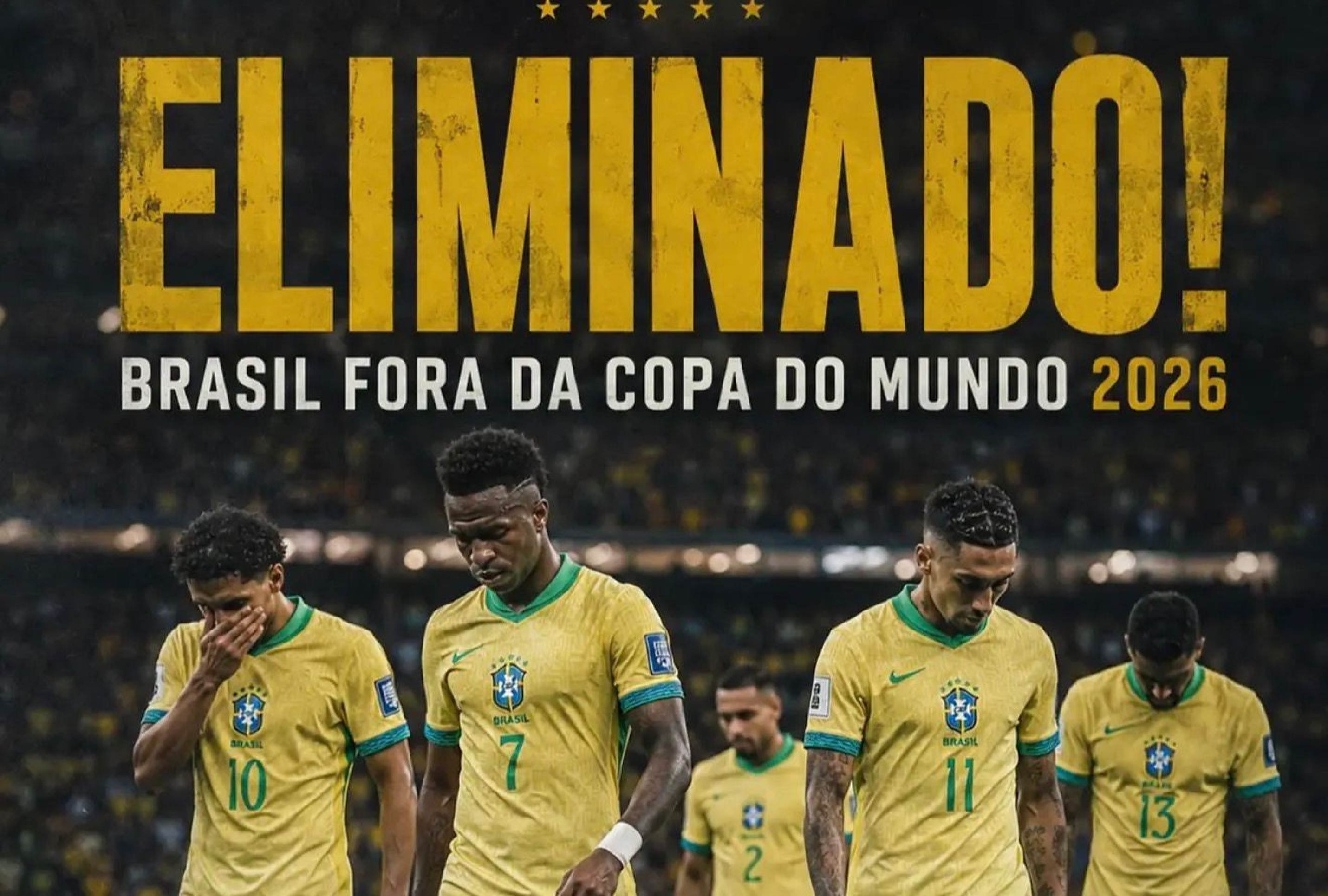 Hexa fica para depois! Brasil é eliminado pela Noruega