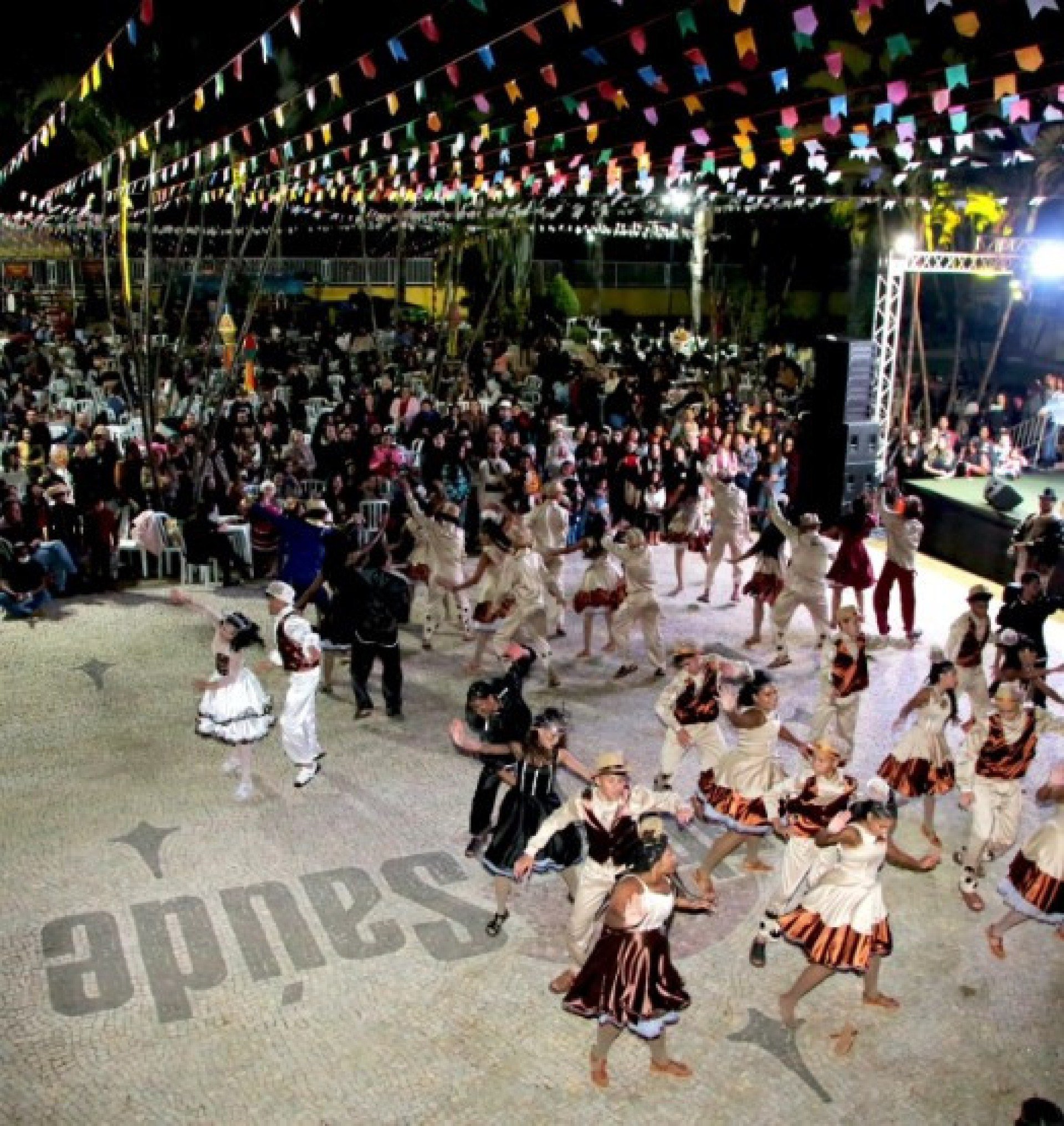 Arraiá do  Clube da Saúde celebra uma década de tradição
