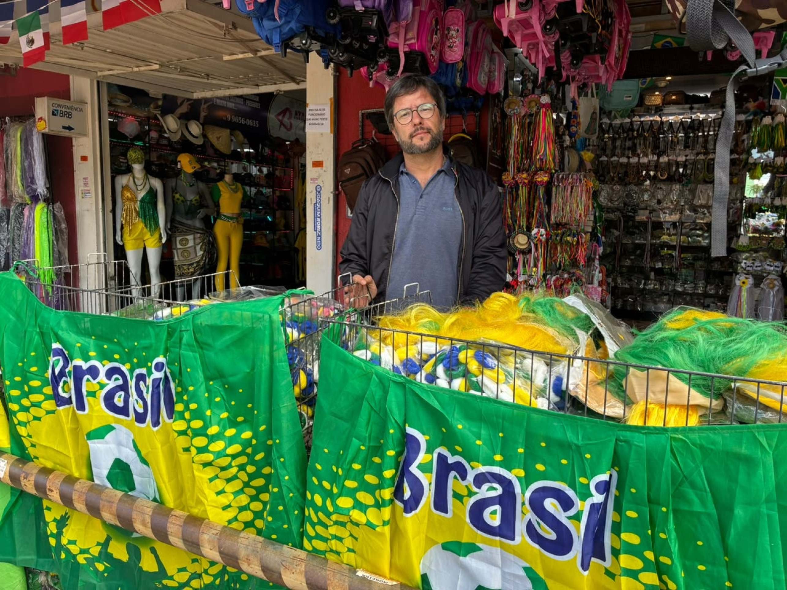 Roberto Moura espera vender mais produtos no per&iacute;odo eleitoral