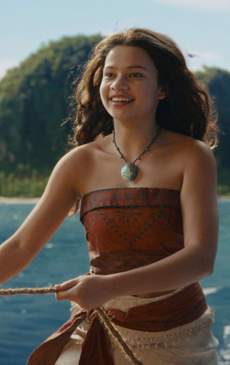 Catherine Laga'aia é a protagonista de Moana, da Disney -  (crédito: Disney )