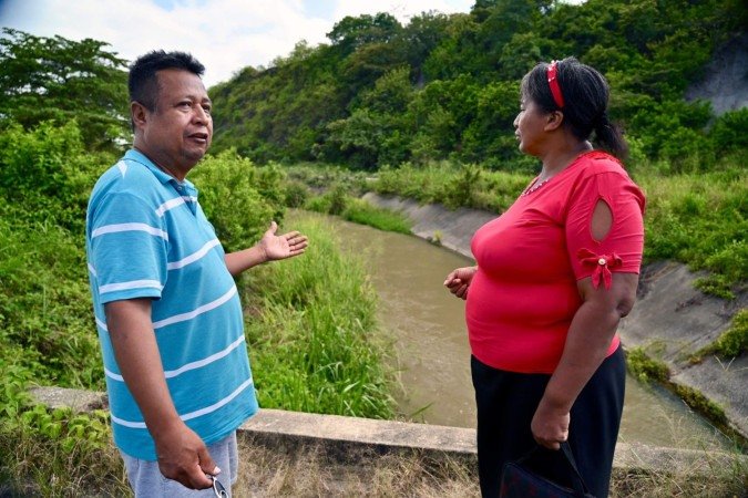 Moradores da região relatam que o local não possui iluminação pública ou câmeras - (crédito: Marcos Pin/AFP) Moradores da região relatam que o local não possui iluminação pública ou câmeras - (crédito: Marcos Pin/AFP)