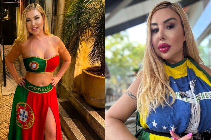 Cantora Patrícia Ribeiro lamenta eliminações de Brasil e Portugal na Copa do Mundo - (crédito: Divulgação) Cantora Patrícia Ribeiro lamenta eliminações de Brasil e Portugal na Copa do Mundo - (crédito: Divulgação)